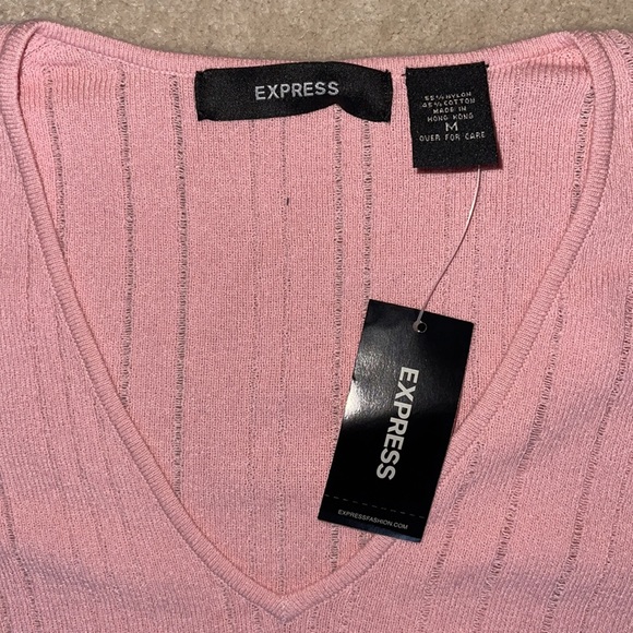 Express V-neck Sweater - Picture 3 of 7